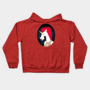 Punk Rock Unicorn Kids Hoodie